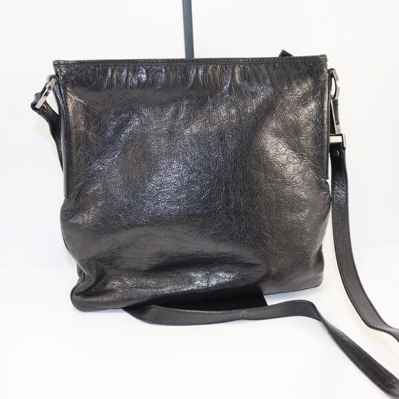 Gucci Black Leather Crossbody Bag | Authentic Italy | Style 113013 1956 - Picture 2 of 7